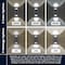 Luxrite Modern Up and Down LED Porch Lights Outdoor 9W/12W/15W 3CCT 3000K-5000K IP65 8 Aluminum ETL, 2PK LR40326-2PK - alternate 5